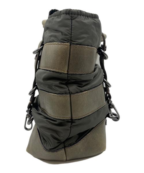 MONCLER  a PORTER（モンクレール）MONCLER  a PORTER (モンクレール) 2WAYバッグ グリーンの古着・服飾アイテム