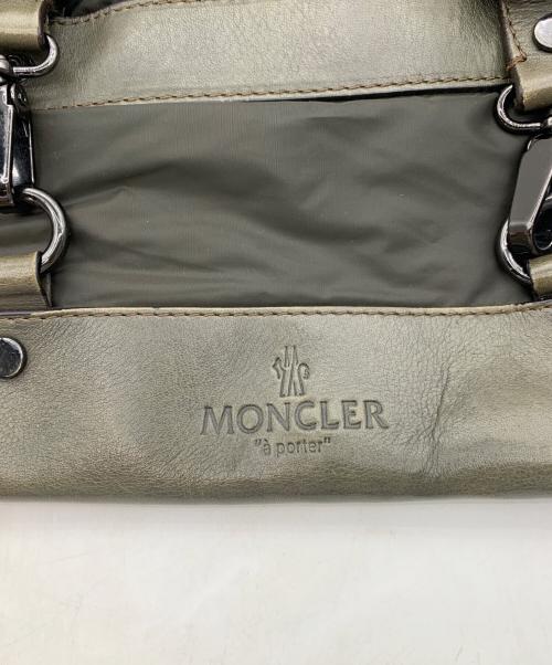 MONCLER  a PORTER（モンクレール）MONCLER  a PORTER (モンクレール) 2WAYバッグ グリーンの古着・服飾アイテム