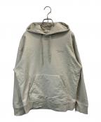 beautiful peopleビューティフルピープル）の古着「suvin pima sweat pull parka/スヴィンピマスウェットプルパーカー」｜ベージュ