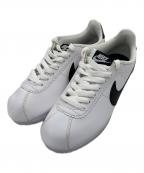 NIKEナイキ）の古着「WMNS CLASSIC CORTEZ LEATHER」｜ホワイト×ブラック