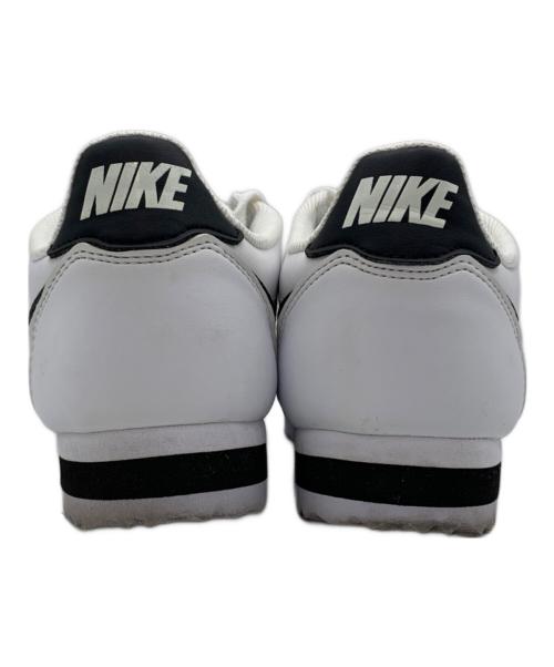 NIKE（ナイキ）NIKE (ナイキ) WMNS CLASSIC CORTEZ LEATHER ホワイト×ブラック サイズ:23.5cmの古着・服飾アイテム