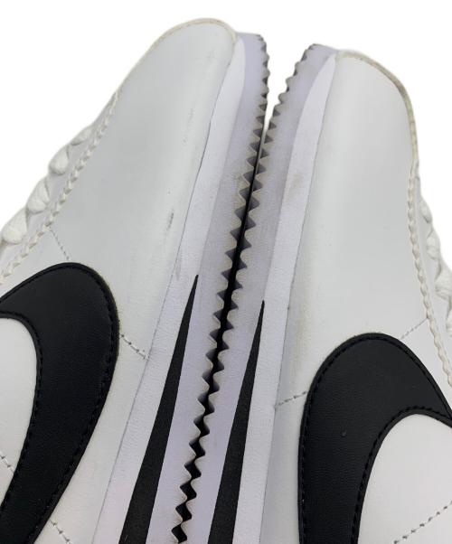 NIKE（ナイキ）NIKE (ナイキ) WMNS CLASSIC CORTEZ LEATHER ホワイト×ブラック サイズ:23.5cmの古着・服飾アイテム