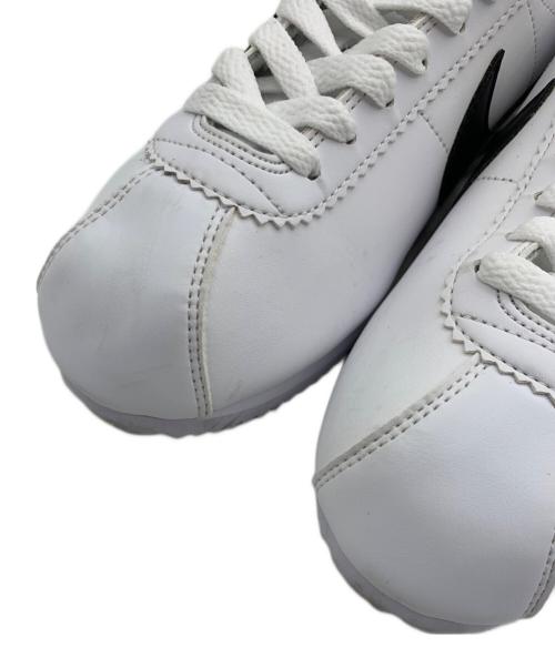 NIKE（ナイキ）NIKE (ナイキ) WMNS CLASSIC CORTEZ LEATHER ホワイト×ブラック サイズ:23.5cmの古着・服飾アイテム