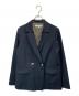 NATURAL BEAUTY BASIC（ナチュラルビューティーベーシック）の古着「テーラードジャケット」｜ネイビー