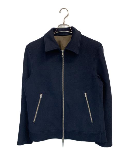 TAKEO KIKUCHI（タケオキクチ）TAKEO KIKUCHI (タケオキクチ) ジップアップジャケット ネイビー サイズ:Lの古着・服飾アイテム