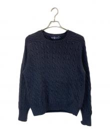 RALPH LAUREN（ラルフローレン）の古着「厚手ニット」｜ネイビー