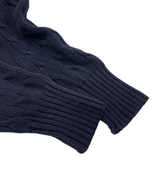RALPH LAUREN（ラルフローレン）RALPH LAUREN (ラルフローレン) 厚手ニット ネイビー サイズ:Lの古着・服飾アイテム