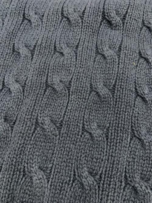 RALPH LAUREN（ラルフローレン）RALPH LAUREN (ラルフローレン) 厚手ニット ネイビー サイズ:Lの古着・服飾アイテム