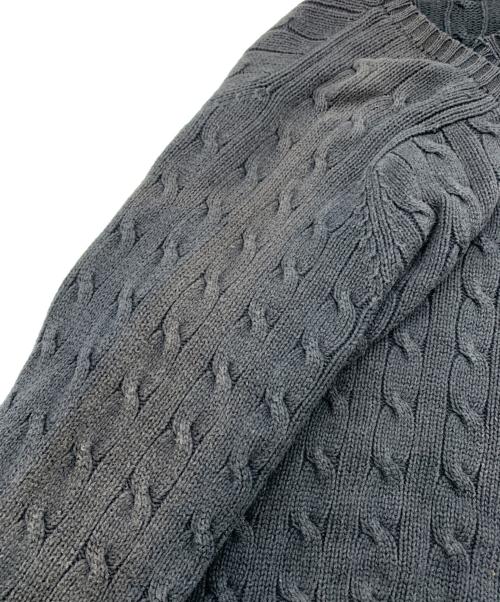 RALPH LAUREN（ラルフローレン）RALPH LAUREN (ラルフローレン) 厚手ニット ネイビー サイズ:Lの古着・服飾アイテム