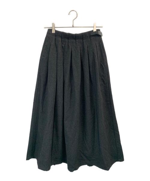 GRAMICCI（グラミチ）GRAMICCI (グラミチ) WOOL PLEATED SKIRT/ウールプレイティドスカート グレー サイズ:USA Sの古着・服飾アイテム