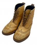 Tricker's×PAUL SMITHトリッカーズ×ポールスミス）の古着「カントリーブーツ」｜ブラウン