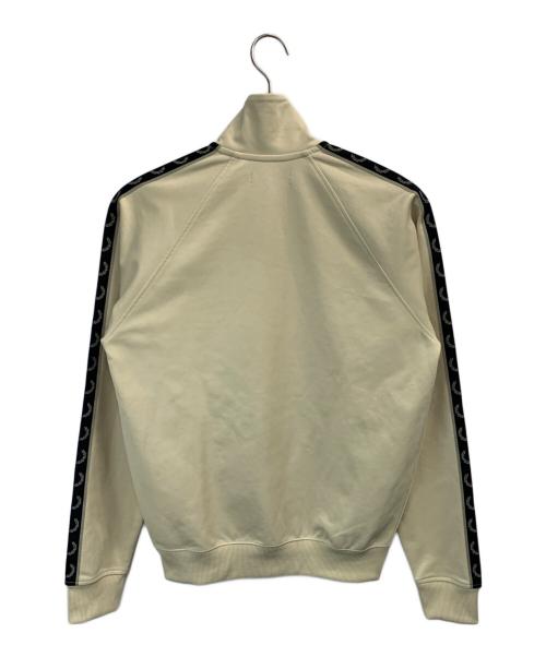 FRED PERRY（フレッドペリー）FRED PERRY (フレッドペリー) コントラストテープトラックジャケット ベージュ サイズ:Sの古着・服飾アイテム