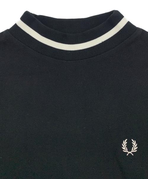 FRED PERRY（フレッドペリー）FRED PERRY (フレッドペリー) モックネックドレス ブラック サイズ:UK10の古着・服飾アイテム