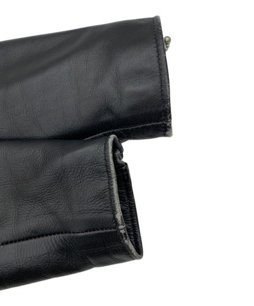 HORN WORKS（ホーンワークス）HORN WORKS (ホーンワークス) レザージャケット ブラック サイズ:Mの古着・服飾アイテム