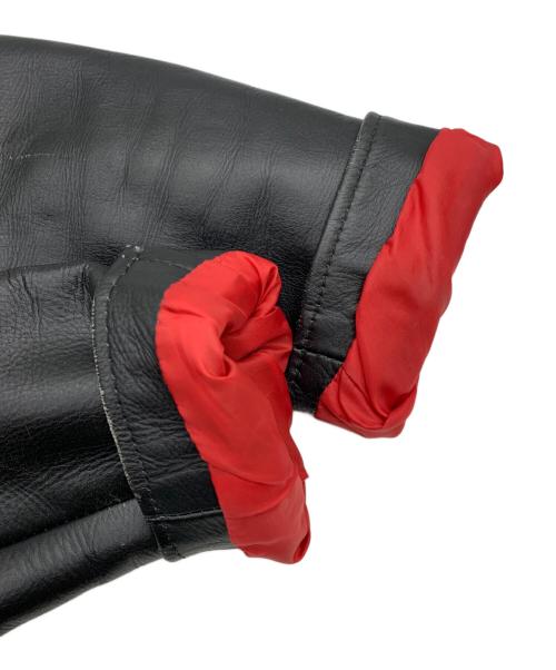 HORN WORKS（ホーンワークス）HORN WORKS (ホーンワークス) レザージャケット ブラック サイズ:Mの古着・服飾アイテム