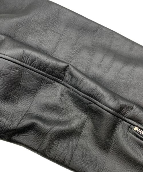 HORN WORKS（ホーンワークス）HORN WORKS (ホーンワークス) レザージャケット ブラック サイズ:Mの古着・服飾アイテム