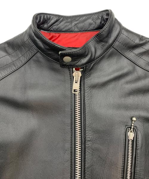 HORN WORKS（ホーンワークス）HORN WORKS (ホーンワークス) レザージャケット ブラック サイズ:Mの古着・服飾アイテム