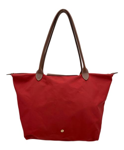 LONGCHAMP（ロンシャン）LONGCHAMP (ロンシャン) トートバッグ レッドの古着・服飾アイテム