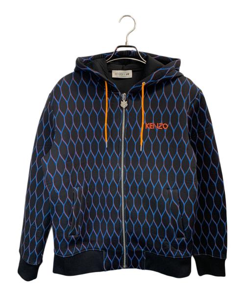 KENZO（ケンゾー）KENZO (ケンゾー) H&M (エイチアンドエム) ジップパーカー ブラック サイズ:Ｍの古着・服飾アイテム