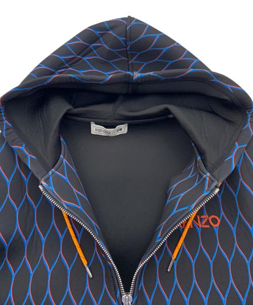 KENZO（ケンゾー）KENZO (ケンゾー) H&M (エイチアンドエム) ジップパーカー ブラック サイズ:Ｍの古着・服飾アイテム