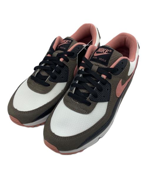 NIKE（ナイキ）NIKE (ナイキ) AIR MAX90/エアマックス90 ブラウン×ホワイト サイズ:27.5cm 未使用品の古着・服飾アイテム