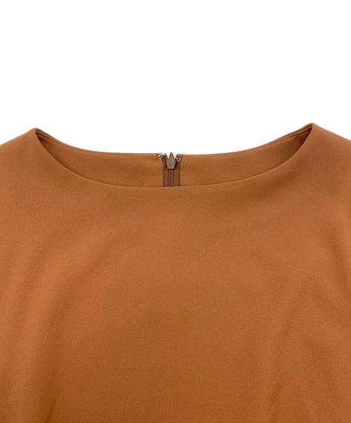 RUIRUE BOUTIQUE（ルイルエブティック）RUIRUE BOUTIQUE (ルイルエブティック) 長袖ワンピース ブラウン サイズ:LLの古着・服飾アイテム