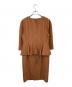 RUIRUE BOUTIQUE (ルイルエブティック) 長袖ワンピース ブラウン サイズ:LL：5000円