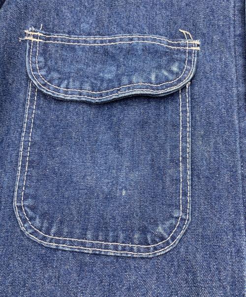 BIG BEN（ビックベン）BIG BEN (ビックベン) デニムカバーオール インディゴ サイズ:44の古着・服飾アイテム