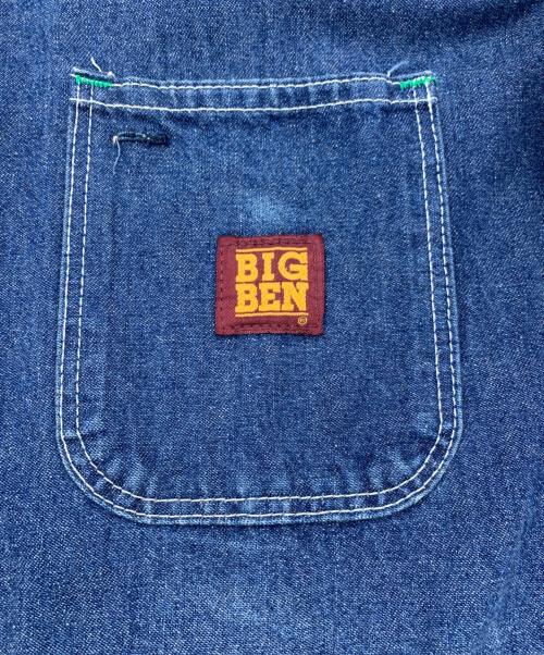 BIG BEN（ビックベン）BIG BEN (ビックベン) デニムカバーオール インディゴ サイズ:44の古着・服飾アイテム