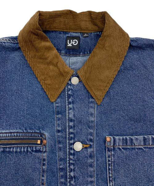 GU（ジーユー）GU (ジーユー) UNDERCOVER (アンダーカバー) カバーオール インディゴ サイズ:XLの古着・服飾アイテム
