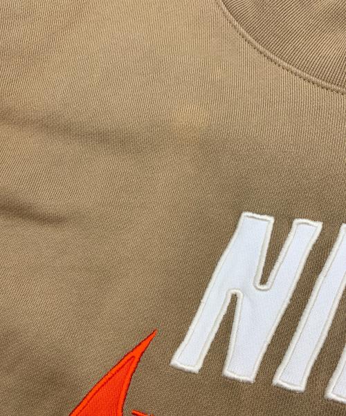 NIKE（ナイキ）NIKE (ナイキ) クルーネックスウェット ブラウン サイズ:Lの古着・服飾アイテム