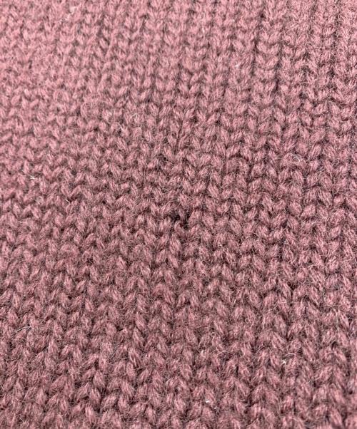 POLO RALPH LAUREN（ポロ・ラルフローレン）POLO RALPH LAUREN (ポロ・ラルフローレン) 厚手ニット ワインレッド サイズ:Ｍの古着・服飾アイテム