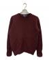 POLO RALPH LAUREN（ポロ・ラルフローレン）の古着「厚手ニット」｜ワインレッド