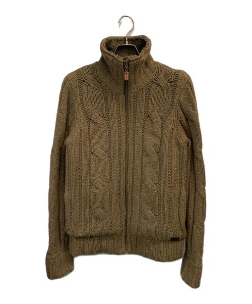 Timberland（ティンバーランド）Timberland (ティンバーランド) カウチンジャケット ブラウン サイズ:XSの古着・服飾アイテム