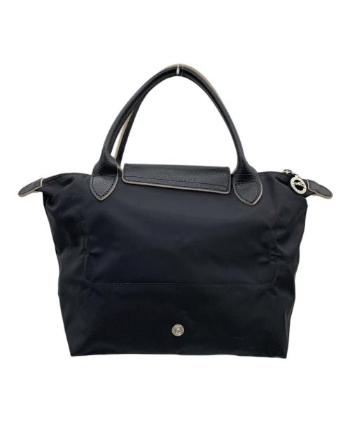 LONGCHAMP（ロンシャン）LONGCHAMP (ロンシャン) ルプリアージュクラブ・S ブラック×ベージュの古着・服飾アイテム