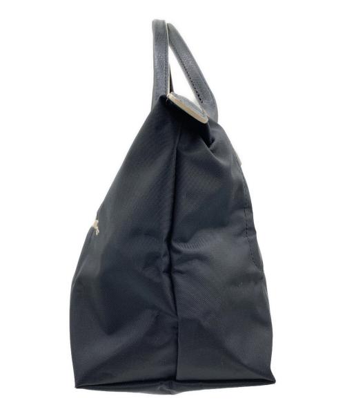 LONGCHAMP（ロンシャン）LONGCHAMP (ロンシャン) ルプリアージュクラブ・S ブラック×ベージュの古着・服飾アイテム