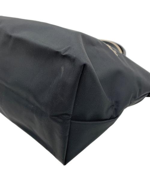 LONGCHAMP（ロンシャン）LONGCHAMP (ロンシャン) ルプリアージュクラブ・S ブラック×ベージュの古着・服飾アイテム