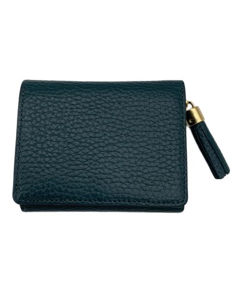 ATAO（アタオ）ATAO (アタオ) 3つ折り財布 グリーンの古着・服飾アイテム