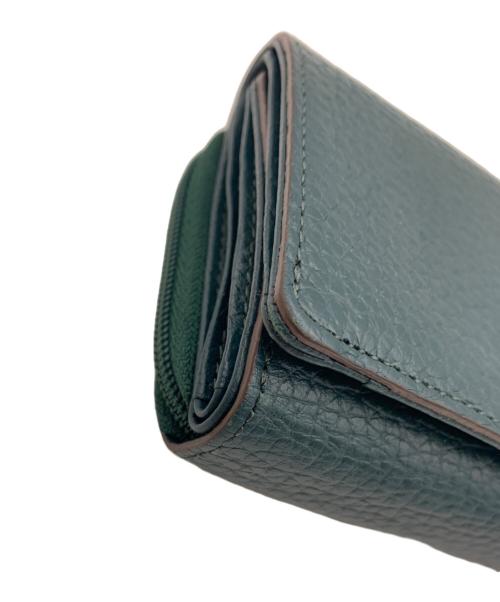 ATAO（アタオ）ATAO (アタオ) 3つ折り財布 グリーンの古着・服飾アイテム