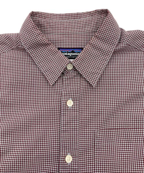 Patagonia（パタゴニア）Patagonia (パタゴニア) 長袖シャツ レッド サイズ:Sの古着・服飾アイテム