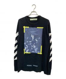 OFFWHITE（オフホワイト）の古着「長袖カットソー」｜ブラック