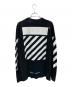 OFFWHITE (オフホワイト) 長袖カットソー ブラック サイズ:M：13000円