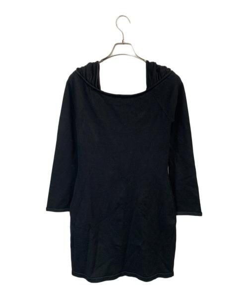 HER LIP TO（ハーリップトゥ）HER LIP TO (ハーリップトゥ) Ritz Faux Fur Mini Dress ブラック サイズ:Sの古着・服飾アイテム