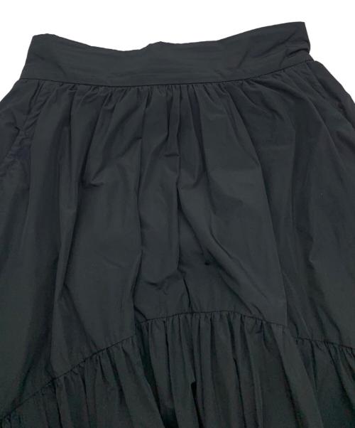 Lily Brown（リリーブラウン）Lily Brown (リリーブラウン) バリエーションボリュームスカート ブラックの古着・服飾アイテム
