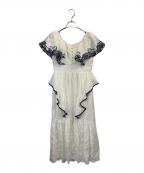 HER LIP TOハーリップトゥ）の古着「Angel Sleeve Dress」｜アイボリー