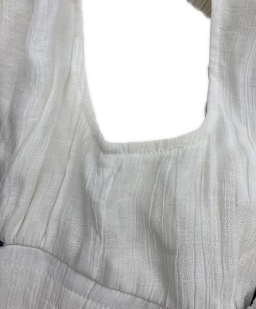 HER LIP TO（ハーリップトゥ）HER LIP TO (ハーリップトゥ) Angel Sleeve Dress アイボリー サイズ:Sの古着・服飾アイテム