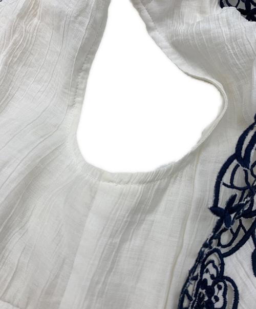 HER LIP TO（ハーリップトゥ）HER LIP TO (ハーリップトゥ) Angel Sleeve Dress アイボリー サイズ:Sの古着・服飾アイテム