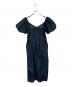 HER LIP TO (ハーリップトゥ) Puff Sleeve Midi Dress/パフスリーブミディドレス インディゴ サイズ:Ｍ：5000円
