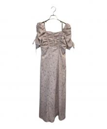 Snidel（スナイデル）の古着「バリエプリントワンピース」｜ピンク