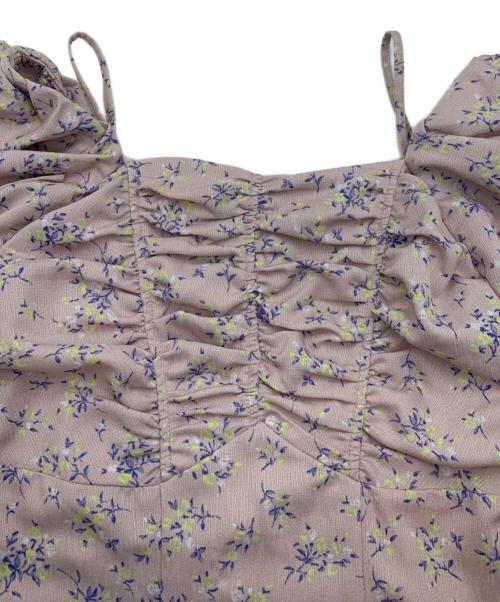 Snidel（スナイデル）Snidel (スナイデル) バリエプリントワンピース ピンクの古着・服飾アイテム